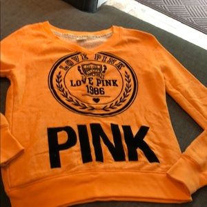 Pink sweatshirt size small